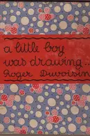 Book cover of A little boy was drawing