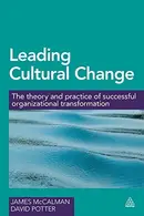 Book cover of Leading Cultural Change