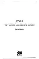 Book cover of Style (Studies in English Language)