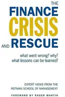 Book cover of The finance crisis and rescue