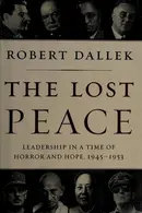 Book cover of The lost peace