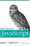 Book cover of High Performance JavaScript