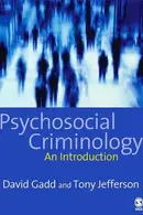 Book cover of Psychosocial criminology