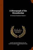 Book cover of A Monograph of the Hirundinidae