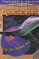 Book cover of Prentice Hall algebra