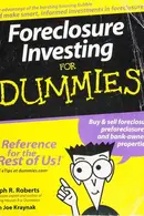 Book cover of Foreclosure Investing For Dummies