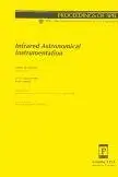 Book cover of Infrared astronomical instrumentation