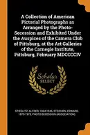 Book cover of A Collection of American Pictorial Photographs as Arranged by the Photo-Secession and Exhibited Under the Auspices of the Camera Club of Pittsburg, at ... Institute, Pittsburg, February MDCCCCIV
