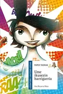 Book cover of Literatura lantzeko fitxak. Ume ikusezin harrigarria