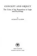 Book cover of Concept and object
