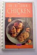 Book cover of Low-fat gourmet chicken