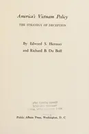 Book cover of America's Vietnam policy
