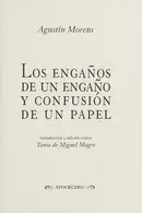 Book cover of Los engaños de un egaño y confusion de un papel