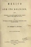 Book cover of Mexico and its religion