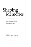 Book cover of Shaping memories