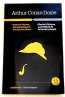 Book cover of Sherlock Holmes. La aventura de la banda moteada