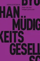Book cover of Müdigkeitsgesellschaft