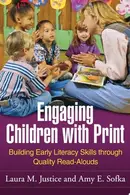 Book cover of Engaging children with print