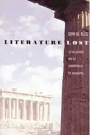 Book cover of Literature Lost
