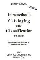 Book cover of Introduction to Cataloging and Classification