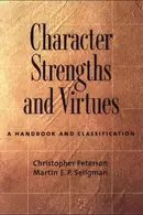Book cover of Character strengths and virtues