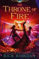 Book cover of The Throne of Fire