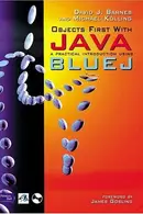 Book cover of Objects first with Java
