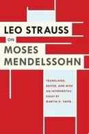 Book cover of Leo Strauss on Moses Mendelssohn