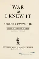 Book cover of War As I Knew It