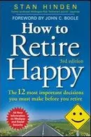 Book cover of How to retire happy