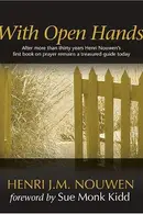 Book cover of With open hands