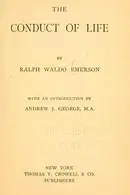 Book cover of The conduct of life