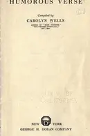 Book cover of The book of humorous verse