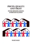 Book cover of Price, Quality and Trust