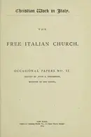 Book cover of The Free Italian Church