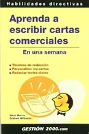 Book cover of Aprenda a escribir cartas comerciales