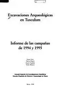 Book cover of Excavaciones arqueológicas en Tusculum