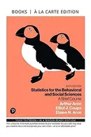 Book cover of Statistics for the Behavioral and Social Sciences