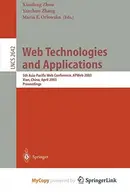 Book cover of Web Technologies and Applications