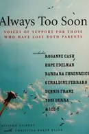 Book cover of Always too soon