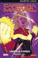 Book cover of Marvel saga capitana marvel. liberad al flerken