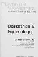 Book cover of Obstetrics and Gynecology