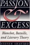 Book cover of Passion & excess