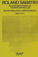 Book cover of Œuvres infinitésimales & supertemporelles
