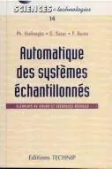 Book cover of Automatique des systèmes échantillonnés
