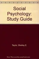 Book cover of Social psychology