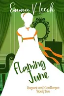 Book cover of Flaming June Rogues and Gentlemen Book 10