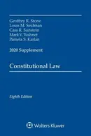 Book cover of Constitutional Law 2020 Supplement