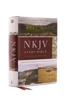Book cover of NKJV Study Bible Full-Color Red Letter Edition