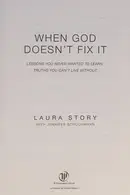 Book cover of When God Doesn't Fix It